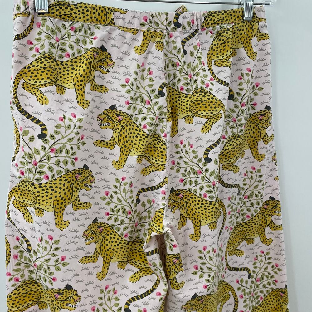 Printfresh Cheetah Bagheera Sleep Set Blush Pink Long Sleeve Pajamas M - Picture 15 of 16